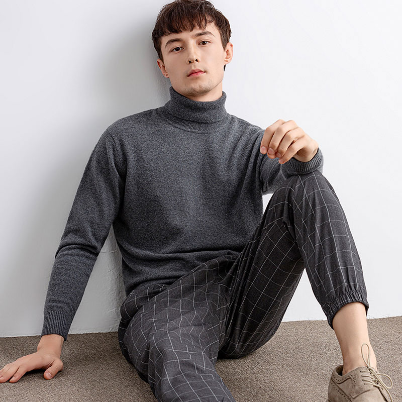 Men Crewneck Sweater เสื้อสเวตเตอร์เสื้อสเวตเตอร์คอลูกเรือเสื้อสเวตเตอร์การตัดและงานฝีมือของเสื้อสเวตเตอร์ยังกำหนดความสะดวกสบายและการสวมใส่เอฟเฟกต์